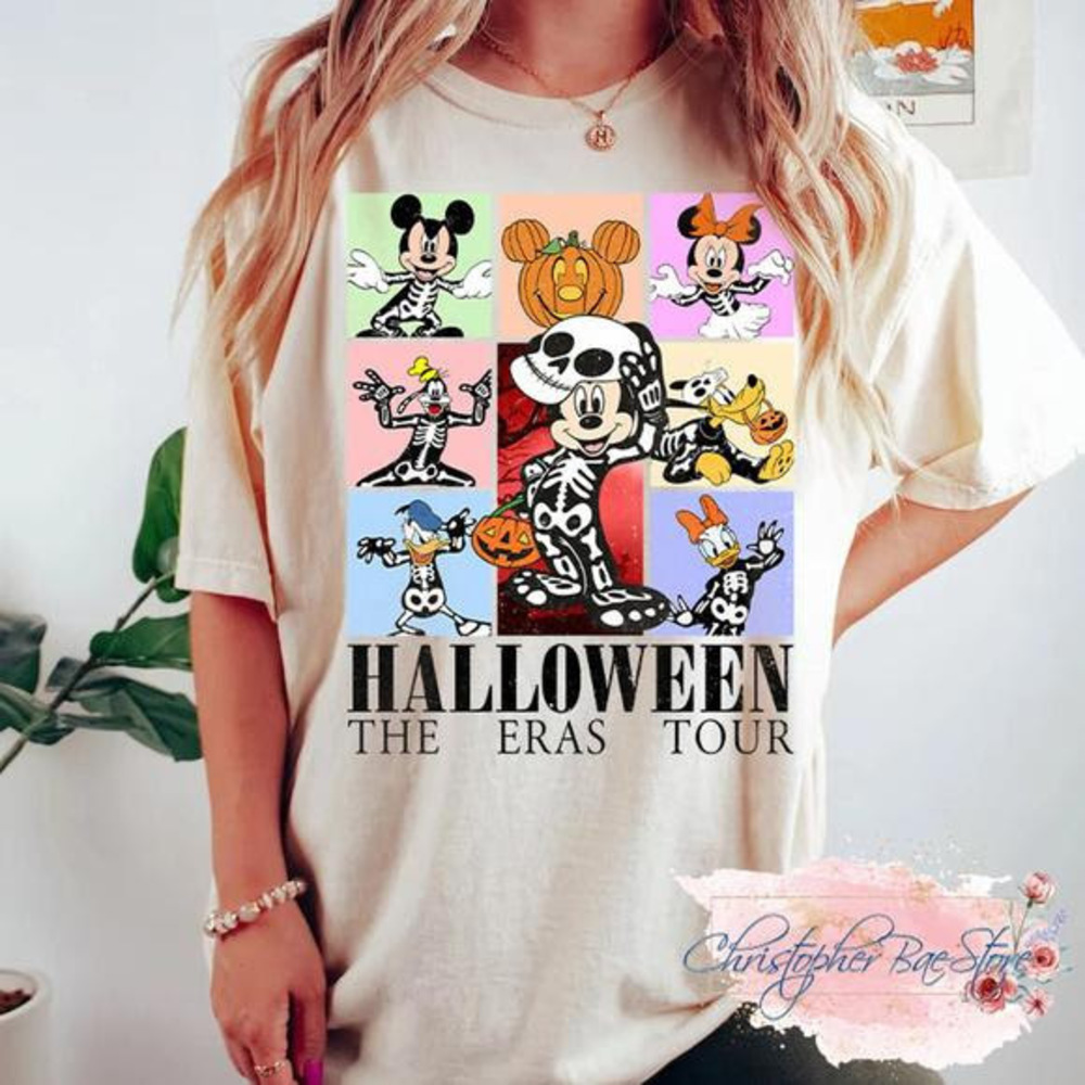 Disney Halloween The Eras Tour Shirt Mickey Halloween Shirt Disney Shirt